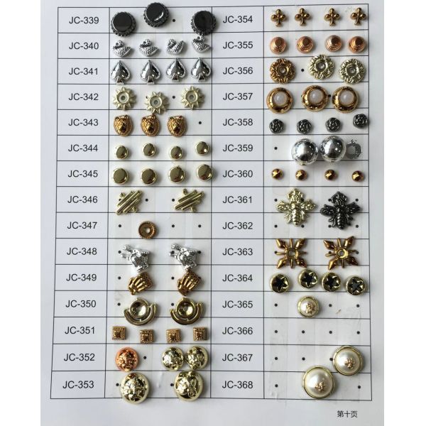 2020 hot designs pearl color plastic screw rivets for shoes ,bag decoration