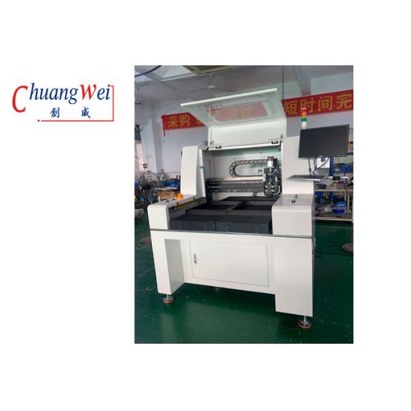 Buy 0.1mm Precision PCB Depaneling Router For Max 5mm Thick Workstation at wholesale prices