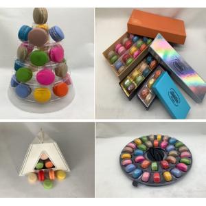 13 Layer Macaron Display Stand Macaron Carton Packaging Custom Printing