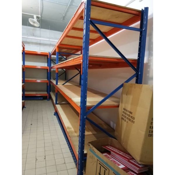 Plywood Odm Medium Duty Racking 0.5T Galvanised Mesh Shelving