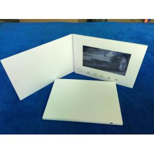 Rechargeable Video Greeting Card HD Advertising With Paper Material