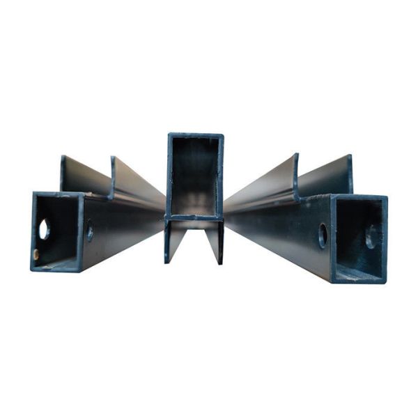 Buy High Precise Length Aluminium Box Section Profiles , Alum Extrusion Profile at wholesale prices