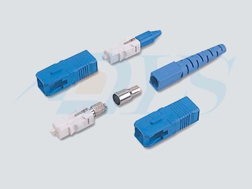 Buy SC Simplex Duplex Optical Fiber Connectors Singlemode / Multimode With Low Insertion Loss at wholesale prices