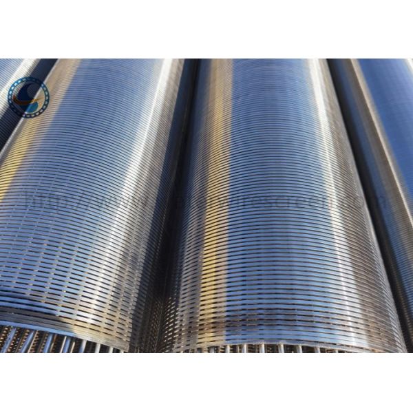 Stainless Slot 40mm Wire Wrapped Screen Water Well Sand Control Tube