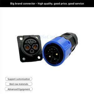 2+1+5 Pin Plug And Socket Signal Pin Power Electric Scooter Connector Waterproof