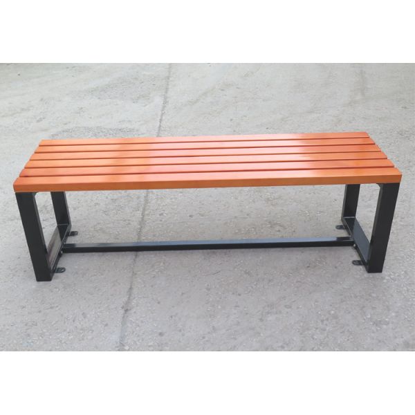 Factory Outlet cheap price high quality Outdoor Leisure Garden Metal Wooden Bench Seat