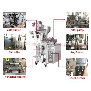Food Sanitary 2000b/h Sachet Water Filling And Sealing Machine