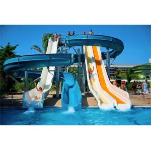 Outdoor Amusement Park Ride Tube Water Fiberglass Slide Parts