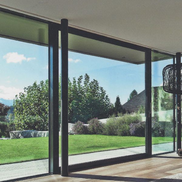 Heavy Duty Aluminum Sliding Door with Custom Color Options and Energy Efficient