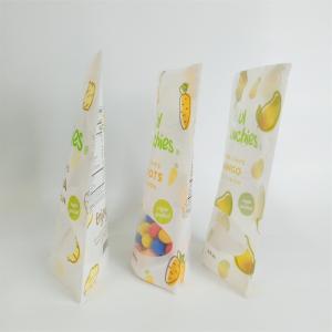 Custom Printed Plastic Bags Food Grade Stand Up Zipper Pouch for Chips Snack