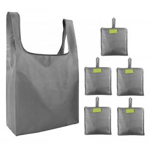 RPET 30cm 36x38cm PEVA Foldable Reusable Grocery Bags