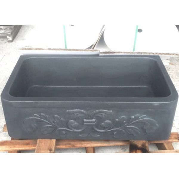 Buy Granite Sandstone Natural Stone Bathroom Sinks With Beautiful Pattern at wholesale prices