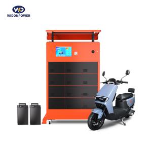 Quick Swap In 10s! 8/12 Slots E-Moped Battery Charging Locker, With Complete
