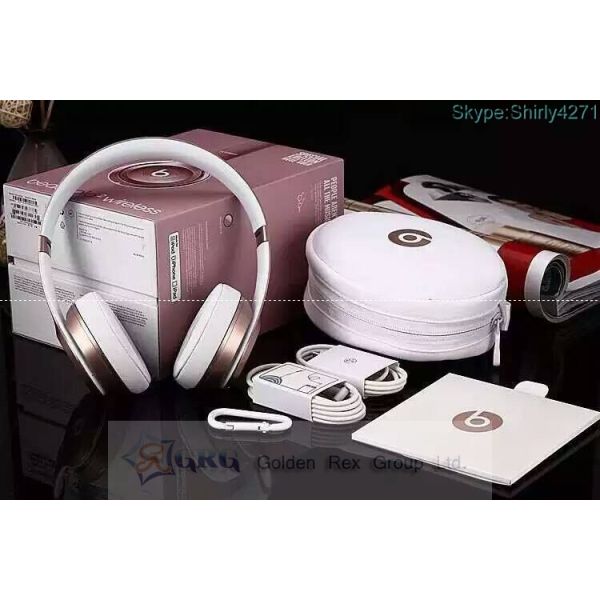 Beats By Dre Solo 2 Wireless Headphones - Special Edition ROSE GOLD made in china grgheadset