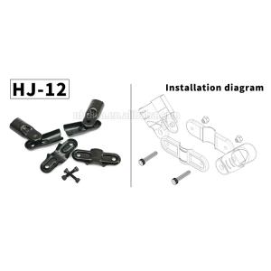 HJ-12 Black 28mm Lean Pipe Joint Connertor