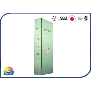 Cosmetic Custom Match Boxes Silver Cardboard Sleeve Packaging With EVA Foam