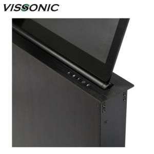 Latest Design Paperless Conference Solution Ultra-Thin Screen Retractable Lcd