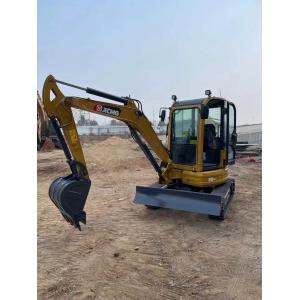 Export of second-hand XCMG XE35U small excavator and mini excavator