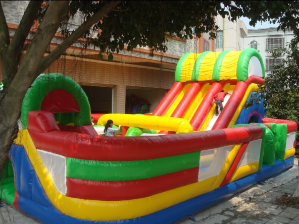 Inflatable fun city / inflatable playground / castle bouncer slide playground