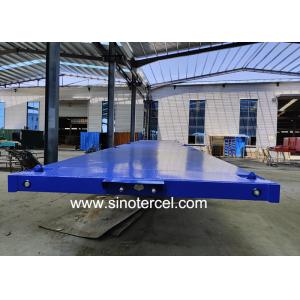 SINOTERCEL 3 Axles Semi Trailer 30t Flatbed Trailer Semi Truck