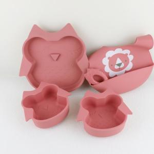 Heat Resistant Silicone Safe Bowl Set Microwave Durable And Reusable