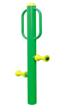 Buy outdoor fitness equipments steel based zinc powder coating leg massager OK-A06 at wholesale prices