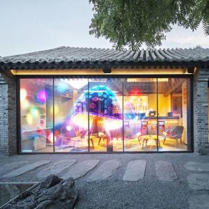 Bendable Led Screen P8 Stable performance, support two-way Drive drive-in LED