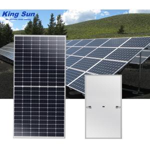 White 345 Watt 5BB Crystalline Solar Panel , PV Solar Panels