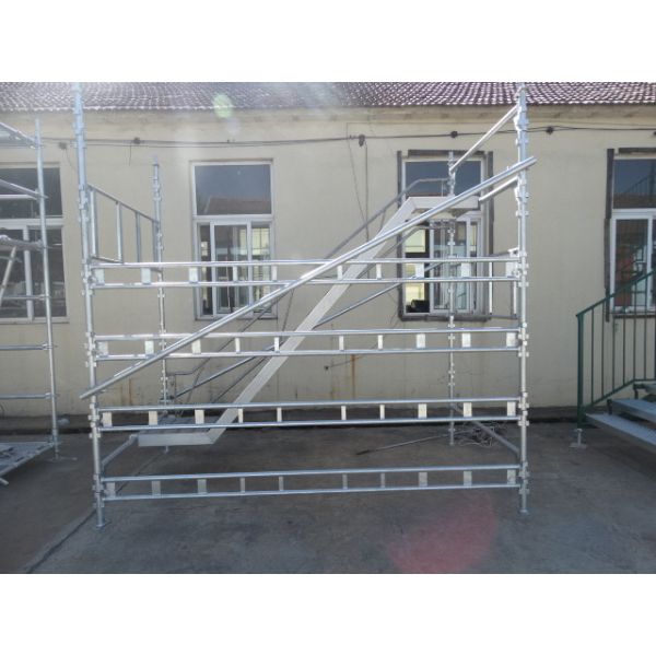 Q235 Q345 Quick Fit Haki scaffolding for North Europ scaffolding company