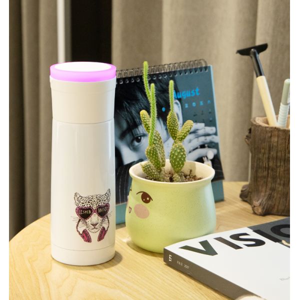 Stainless Steel Vacuum Travel Mug 0.35 L 12 Oz S/S Double Wall Tumble Speaker Led Bulb Water Proof Lamp Blanks