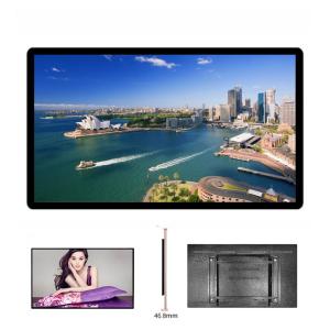 4K UHD 75" inch LCD LED Monitor for Wireless WIFI network Android advertising