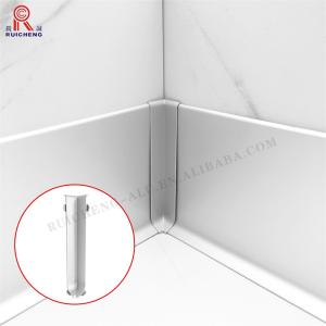 China Kitchen 75mm Aluminium Skirting Stain Resistance Anti Insect Grade 6082 on sale