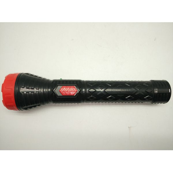 BN-182 Slim Design Plastic Electric Rechargeable LED Flashlight Torch