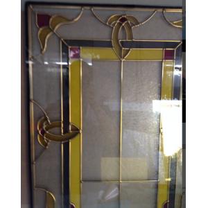 Wonderful Stained Door Leaded Glass For Window Decorative Art Three Layers Glass