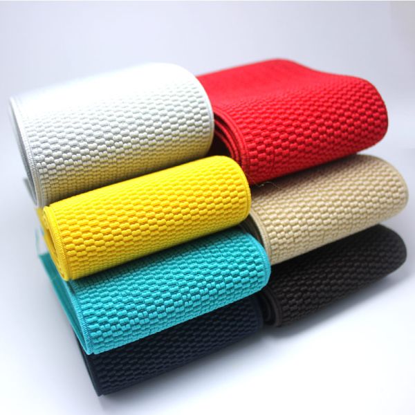 75mm Wide Belt For Underwear Waistband Jacquard Elastic Band