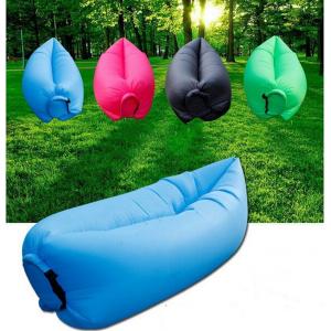 Outdoor Inflatable Toys 225*85cm Fast Beach Sleeping Bag Lazy Lounge Bed 14