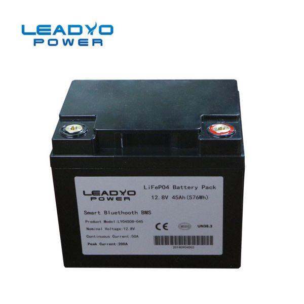 Buy Screwable Case 12V 50Ah Lifepo4 Battery With Bluetooth 197x166x168mm at wholesale prices