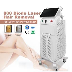 Buy cheap Vertical 808nm Permanent Diode Laser Hair Removal Beauty Machine Manufacturer from wholesalers