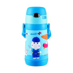 3in1 Step Double Wall Stainless Steel Vacuum Baby Bottles 350ml
