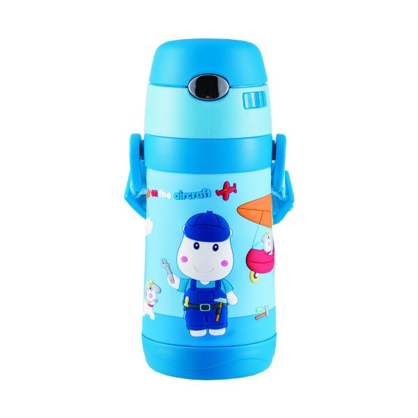 Buy 3in1 Step Double Wall Stainless Steel Vacuum Baby Bottles 350ml at wholesale prices