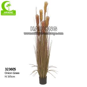 Good Value Wholesale 165cm Artificial Onion Grass Plant With Pot