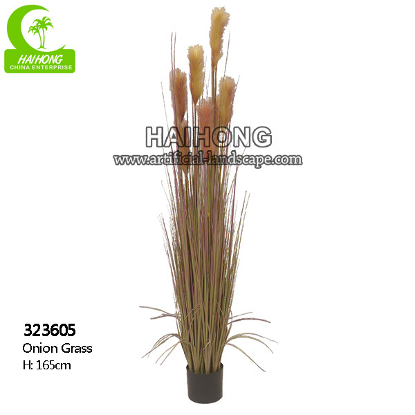 Buy Good Value Wholesale 165cm Artificial Onion Grass Plant With Pot at wholesale prices