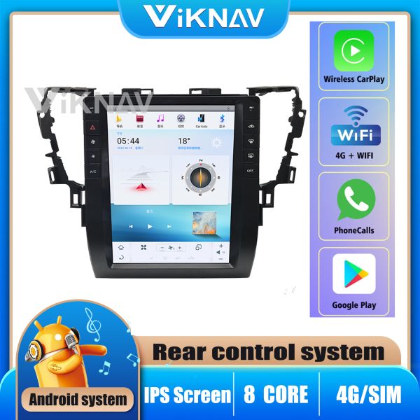 13 Inch Touch Screen Car radio For Toyota Alphard 30 2015-2019 30 Navigation GPS Multimedia DVD Player Wireless Carplay