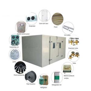 Fresh Fruit Vegetables Preservation Walk In Cold Rooms Customized Temperature