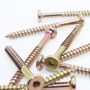 Metric Measurement System Hexagon Socket Flat Framing Head Furniture Screw