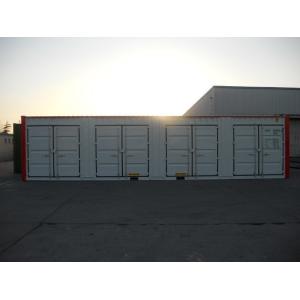 Steel 40ft Hq Metal Cargo Containers Waterproof Convenient Loading Moving