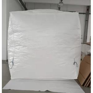 40FT 25000kg Bulk Bag Liner Side Seam Loop High Impermeability