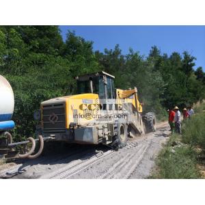 Yellow 336 Kw Cold Recycler Machine , 2100rpm Asphalt Recycling Machine