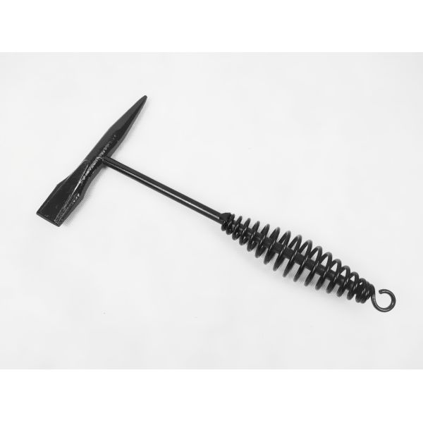 300G Forged steel Spring Handle Chipping Welding Hammer in Hand Tools (XL0167)