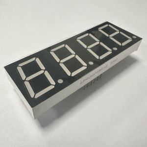 Super Bright Red 20mm (0.8-Inch) 4-Digit 7-Segment Common Anode LED Display for Instrument Panels